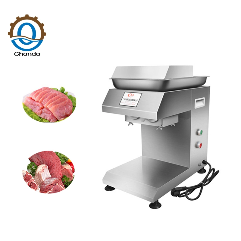 Meat Slicer Stripping Cutter Machine Vegetable Fresh Meat Cube Dicer Meat Cutting Machine