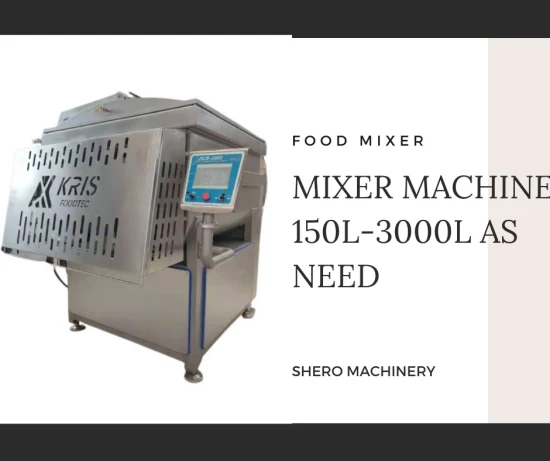 150-3000L Wurstfleischmischer/Vakuummischmaschine/Lebensmittelmischer-Fleischmaschine